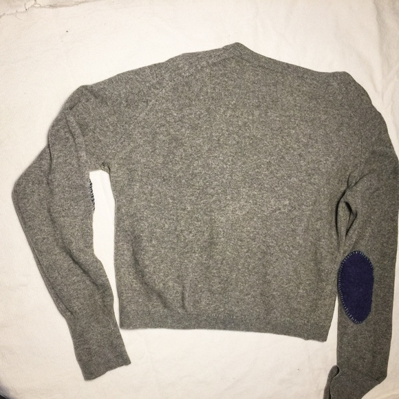 SOLD LOCALLY/Adorable Upcycled Vintage Wool Cardigan - Picture 4 of 7